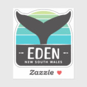 Eden, Nieuw-Zuid-Wales Australië Sticker (Vel)