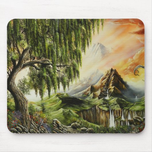 Eden Painting Mousepad Muismat (Voorkant)