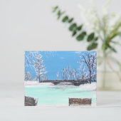 Eden Park glanzend briefkaart (Staand voorkant)