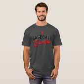 Eden Prairie Baseball GRANDPA T-shirt (Voorkant volledig)