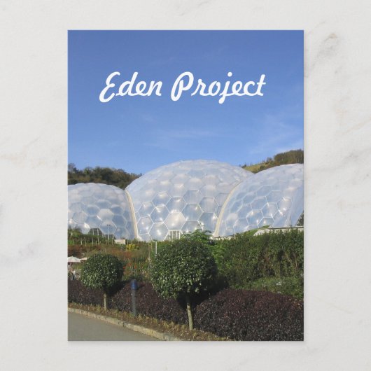 Eden Project Briefkaart (Voorkant)