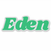 Eden Sticker (Voorkant)