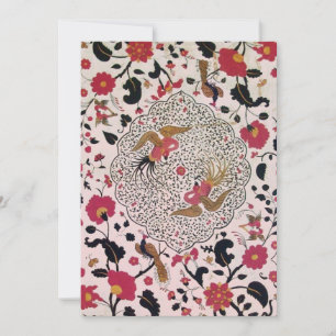 EDEN,Trouwliefdesvogels,Rode zwarte bloemen, Roze Aankondiging