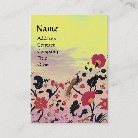 EDEN / WHIMSICAL GARDEN VISITEKAARTJE (Voorkant)