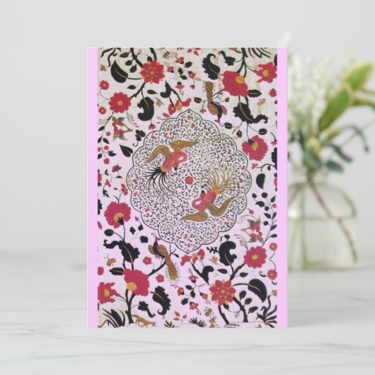 EDEN, zwart-wit, rood roze Aankondiging (Staand voorkant)