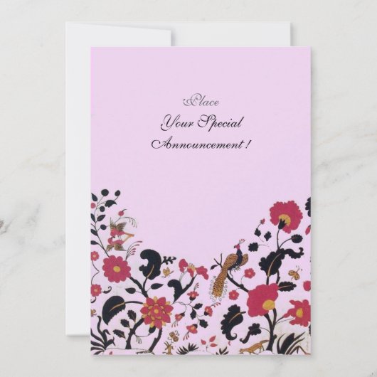 EDEN, zwart-wit, rood roze Aankondiging (Achterkant)