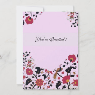 EDEN, zwart-wit, rood roze Kaart