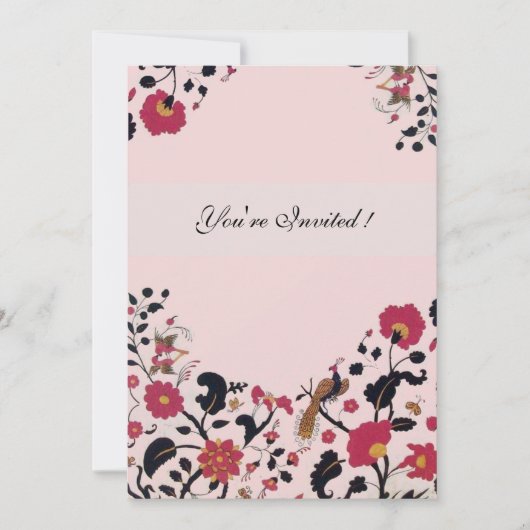 EDEN, zwart-wit, rood roze Kaart (Voorkant)