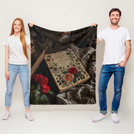 Eden's Blossom Fleece Deken