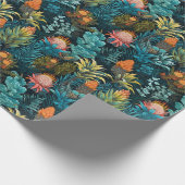 Eden's Secret Garden patroon Cadeaupapier (Hoek)