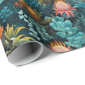 Eden's Secret Garden patroon Cadeaupapier (Rol Hoek)