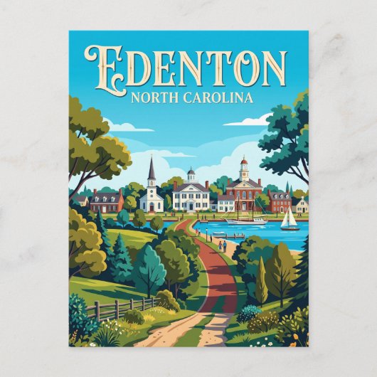 Edenton VS Briefkaart (Voorkant)