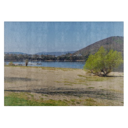 Edersee am Rehbach Snijplank (Voorkant)