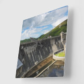 Edersee Staumauer mit Schloß Waldeck Vierkante Klok (Hoek)