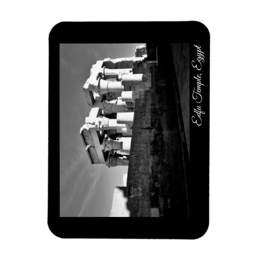 Edfu Temple, Egypte Magneet (Verticaal)