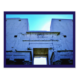 Edfu Temple Foto Afdruk