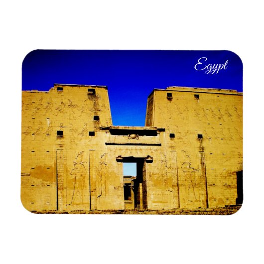 Edfu Temple Magneet (Horizontaal)