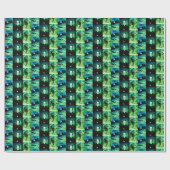 Edgar a Poe portret de donkere gothische ravijn Cadeaupapier (Vlak)