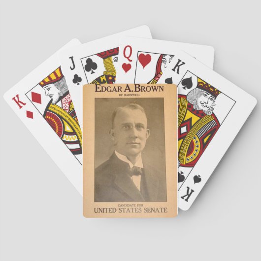 Edgar Alan Brown Speelkaarten (Achterkant)