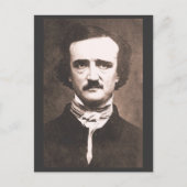 Edgar Alan Poe Briefkaart (Voorkant)