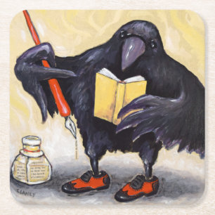 Edgar Allan Crow Onderzetter