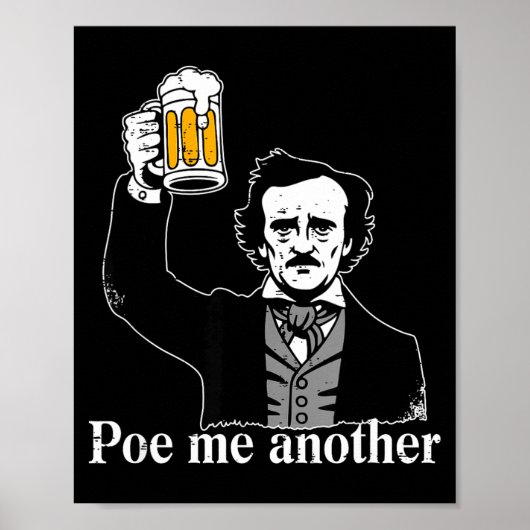 Edgar Allan E Me Another Raven Nevermore Gothic Gi Poster (Voorkant)