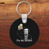 Edgar Allan E Me Another Raven Nevermore Gothic Gi Sleutelhanger (Voorkant)