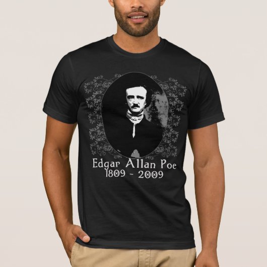 Edgar Allan Poe 1809-2009 Jubileum T shirt (Voorkant)