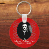 Edgar Allan Poe 1809-2009 Jubileum T shirt Sleutelhanger (Voorkant)