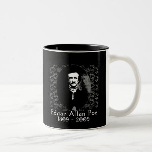 Edgar Allan Poe 1809-2009 Jubileum T Tweekleurige Koffiemok