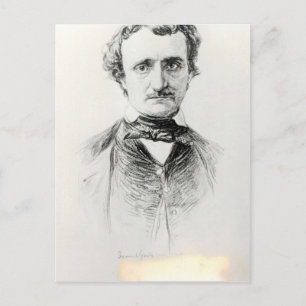 Edgar Allan Poe 1907 Briefkaart