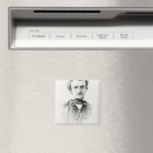 Edgar Allan Poe 1907 Magneet (Insitu (Vaatwasser))
