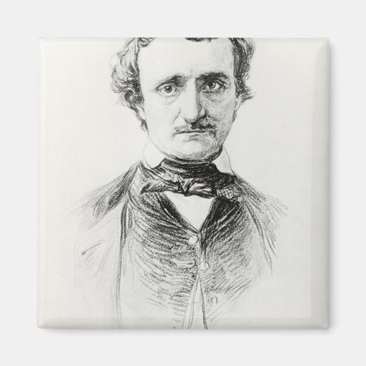 Edgar Allan Poe 1907 Magneet (Voorkant)