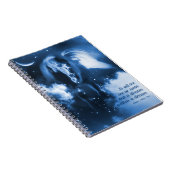 Edgar Allan Poe A Dream in A Dream Horse Notitieboek (Rechterzijde)