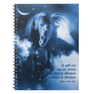 Edgar Allan Poe A Dream in A Dream Horse Notitieboek