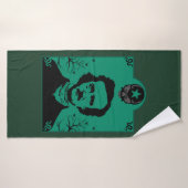 Edgar Allan Poe Art Gift Badhanddoek (Badhanddoek)
