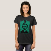 Edgar Allan Poe Black Raven T-shirt (Voorkant volledig)