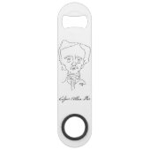 Edgar Allan Poe Bottle Open Speed Flessenopener (Voorkant)