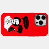 Edgar Allan Poe Boy en Raven Case-Mate iPhone Case (Achterkant (horizontaal))