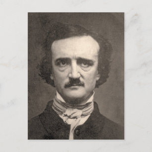 Edgar Allan Poe Briefkaart