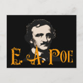 Edgar Allan Poe Briefkaart (Voorkant)