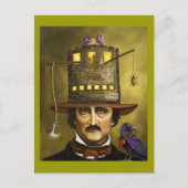 Edgar Allan Poe Briefkaart (Voorkant)