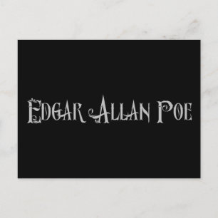Edgar Allan Poe Briefkaart