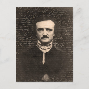 Edgar Allan Poe Briefkaart