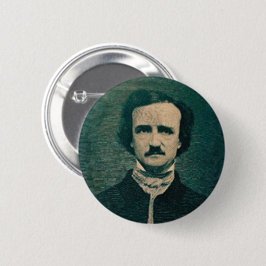 Edgar Allan Poe Button (Voorkant /achterkant)