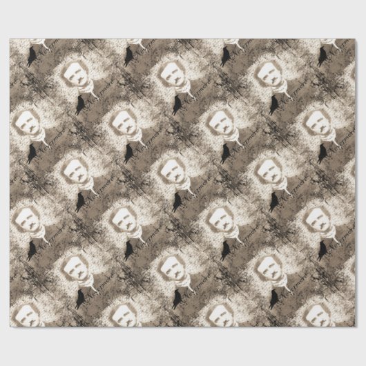 Edgar Allan Poe Cadeaupapier (Vlak)