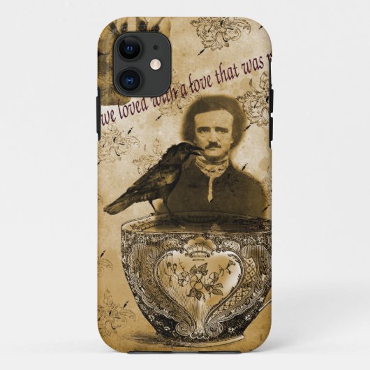 Edgar Allan Poe Case-Mate iPhone Case (Achterkant)