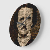 Edgar Allan Poe Clock Grote Klok (Hoek)
