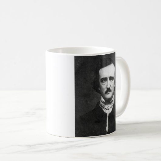 Edgar Allan Poe Coffe Mok (Voorkant rechts)