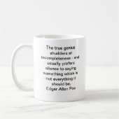 Edgar Allan Poe Coffe Mok (Links)